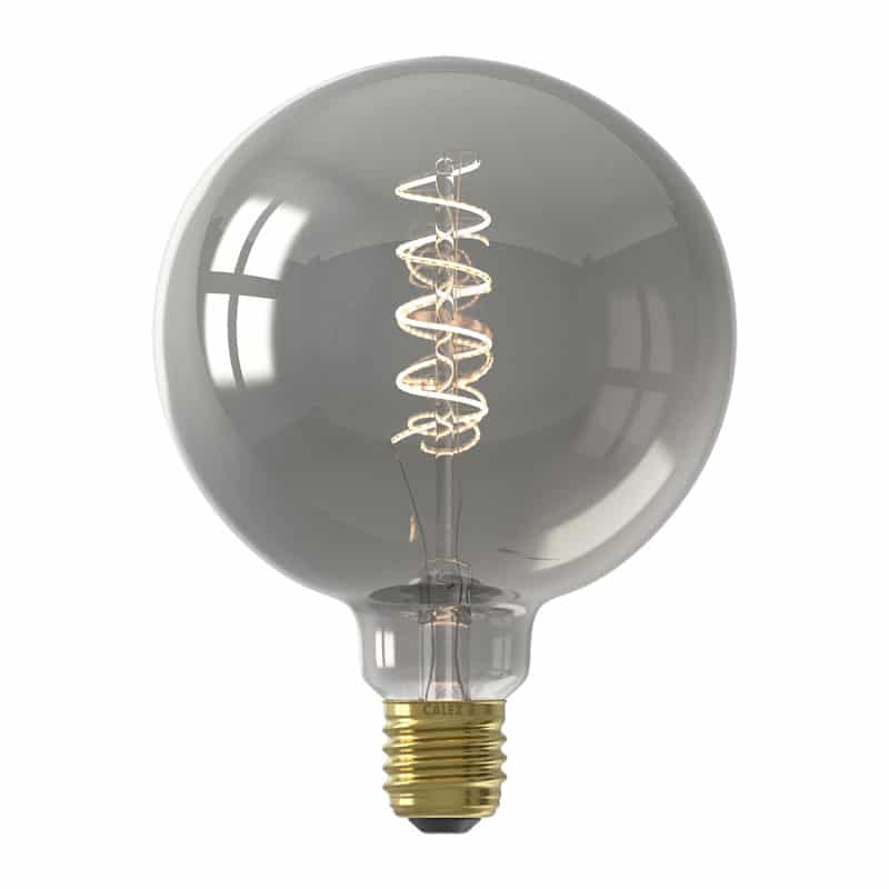 Calex Titanium Globe Bulb Led Lamp L E27 8211 100 Lumen