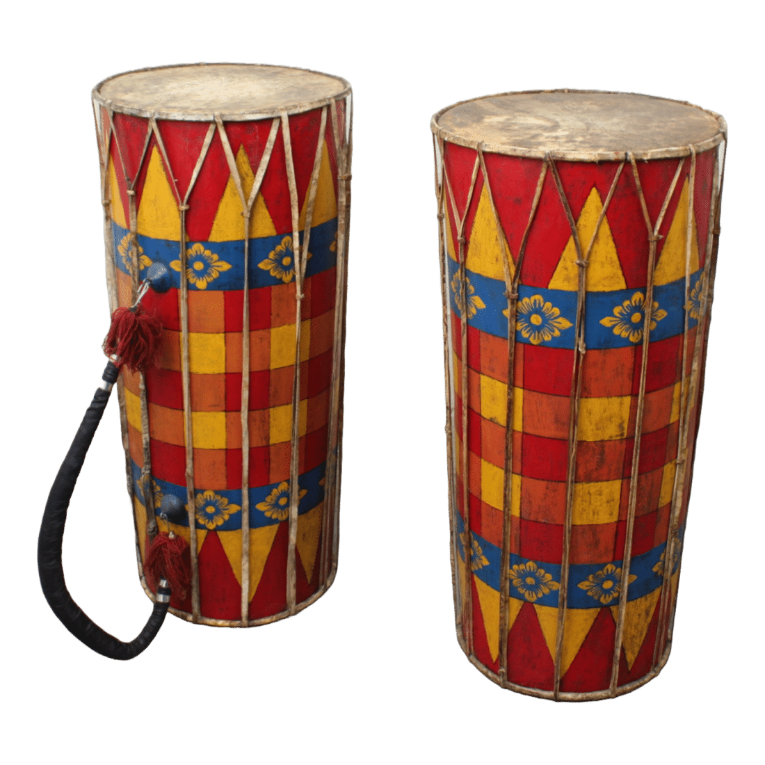 Vintage Trommel Set