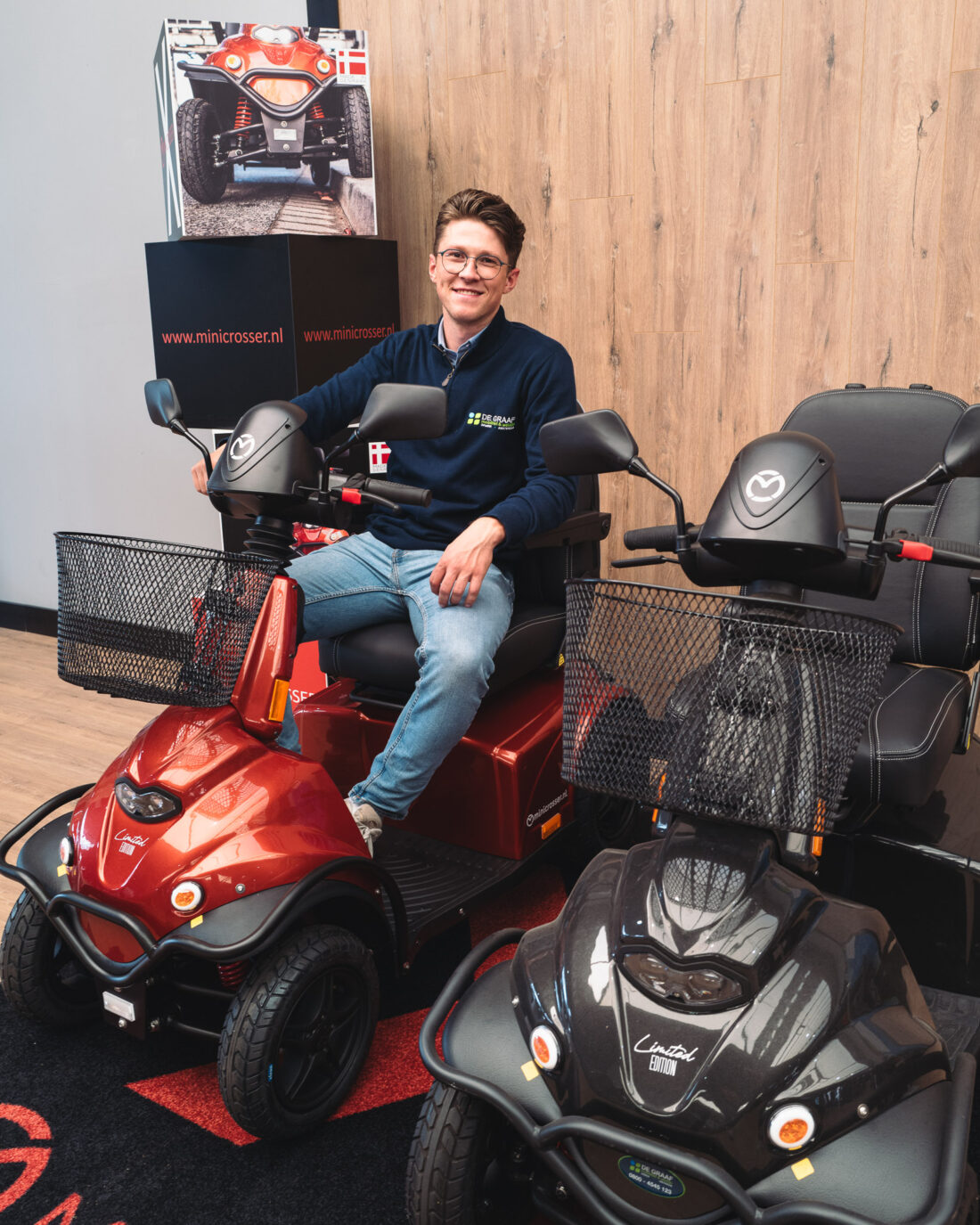 Mini Crosser X2 4w Scootmobiel Mini Crosser X2 4w Scootmobiel