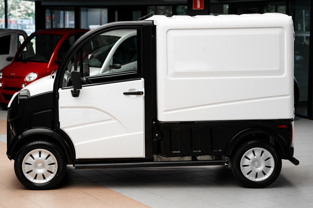 Aixam D Truck Van Uitvoering 2022 Brommobiel Occasion Wit