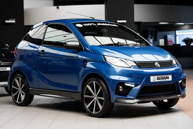 Aixam Ecoupe Gti Sensation 2021 Brommobiel Occasion Saffier Blauw 100 Elektrisch
