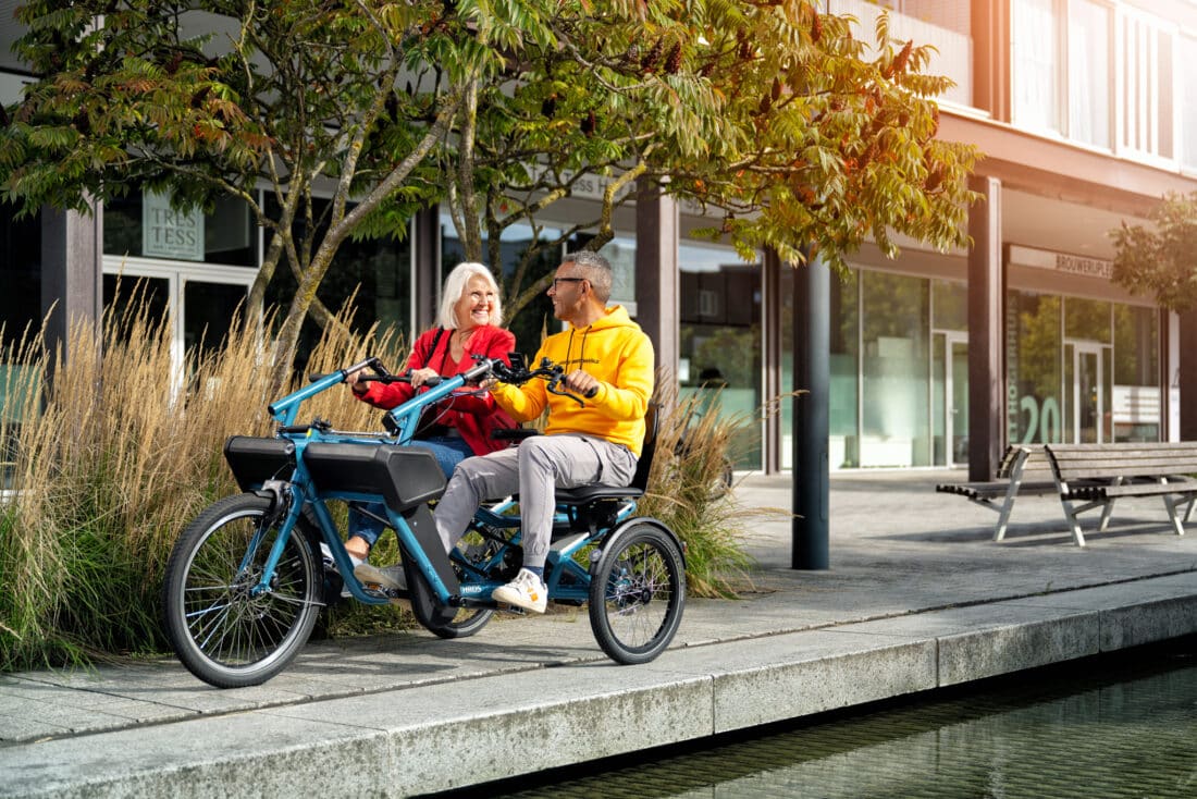 Huka Elektrische Duofiets Orthros Huka Elektrische Duofiets Orthros