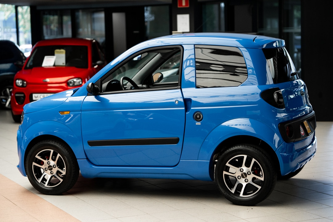 Microcar M Go 6 Progress Plus 2020 Brommobiel Occasion Reefblauw Metallic
