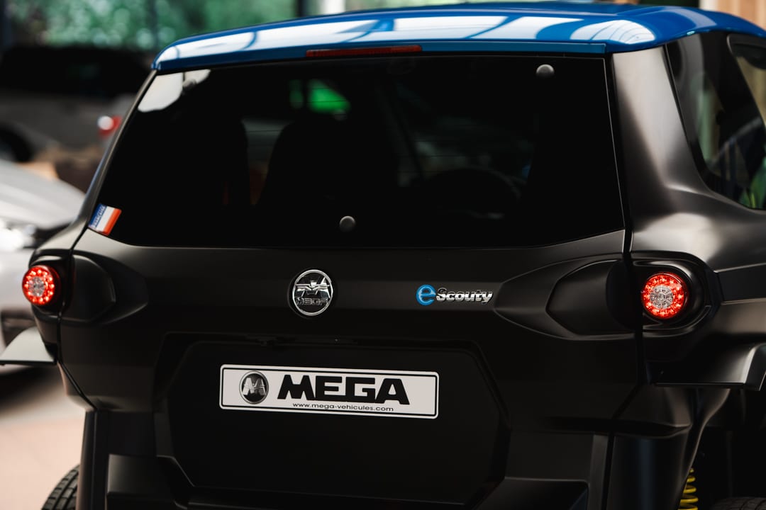 Aixam Mega E Scouty 2024 100 Elektrische Citycar Brommobiel Verkocht