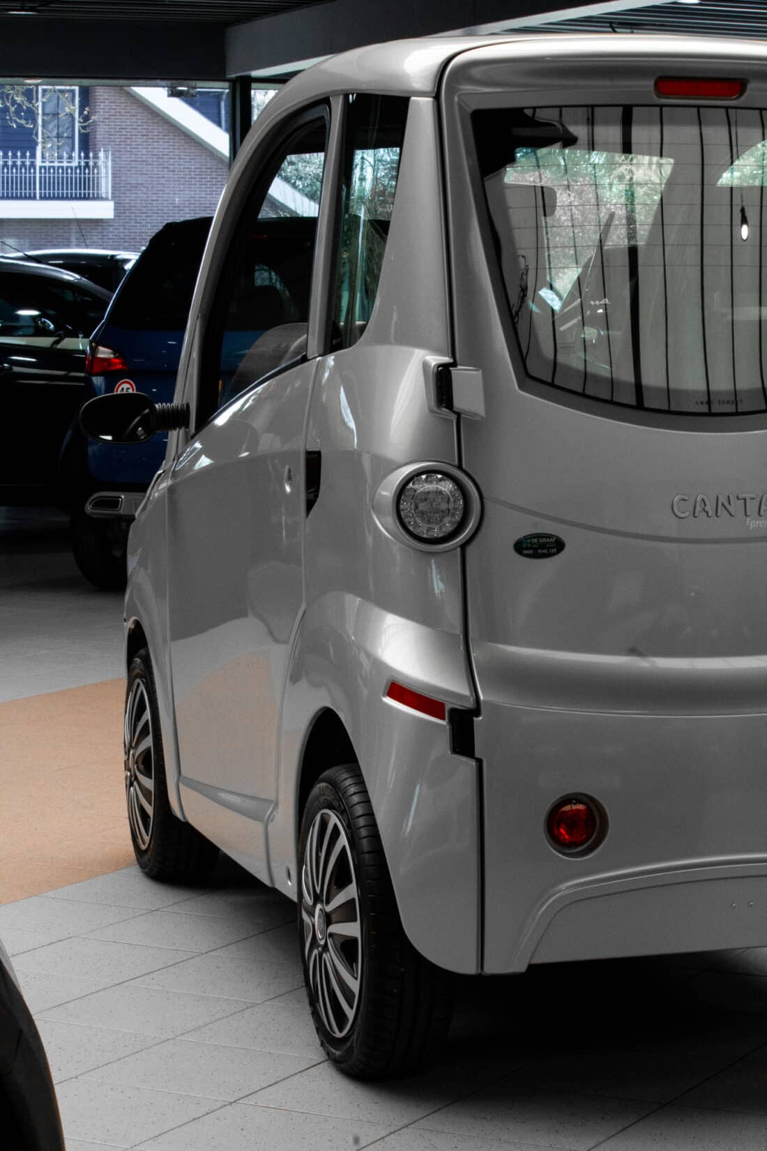 Canta E Premium Zilver Elektrisch Webasto Standkachel