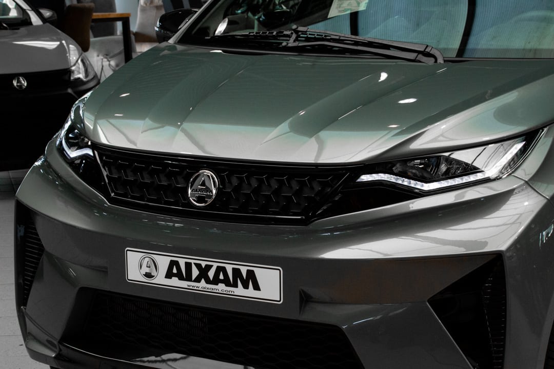 Aixam Crossover Premium Ambition 2024 Brommobiel Nieuw Titaniumgrijs Metallic