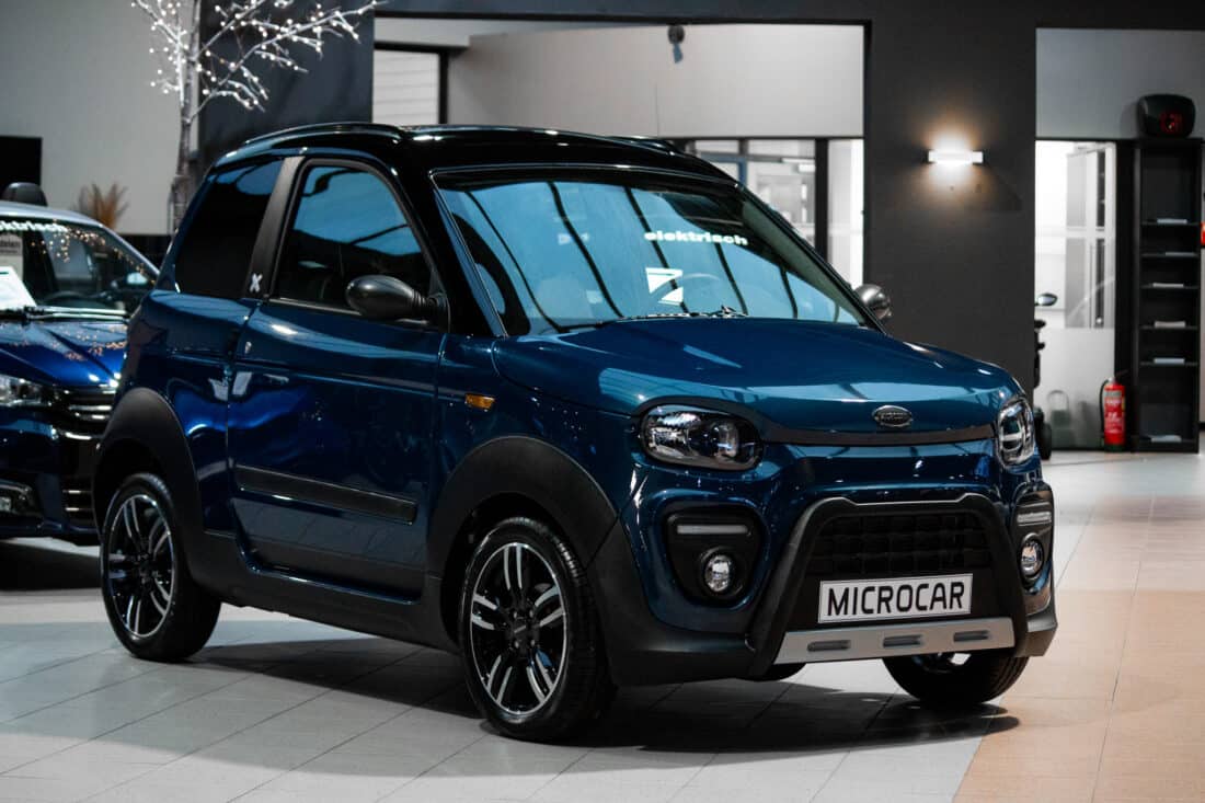 Microcar M Go X Dci 2023 Brommobiel Occasion Blauw Metallic