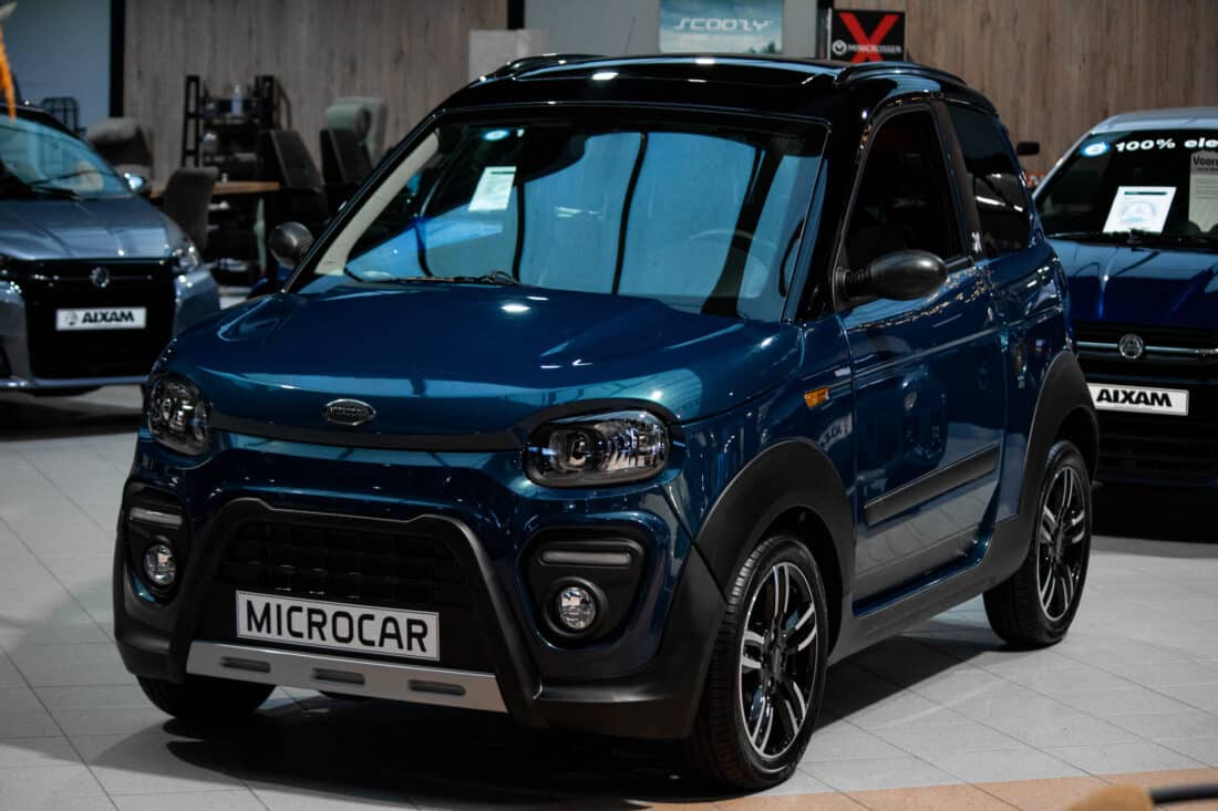 Microcar M Go X Dci 2023 Brommobiel Occasion Blauw Metallic