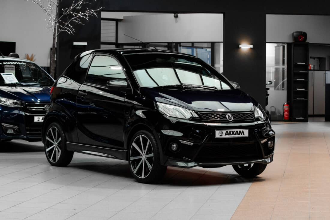 Aixam E Coup Gti Sensation 2019 Brommobiel Occasion Zwart Paars Metallic 100 Elektrisch