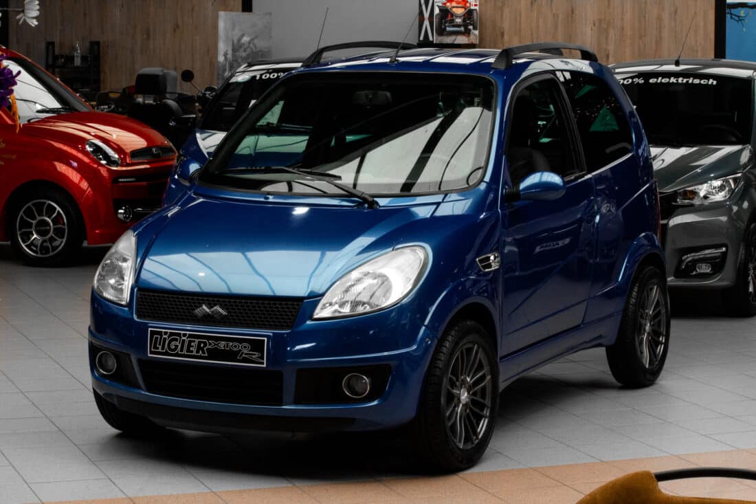 Ligier X Too R 2008 Brommobiel Occasion Blauw Metallic