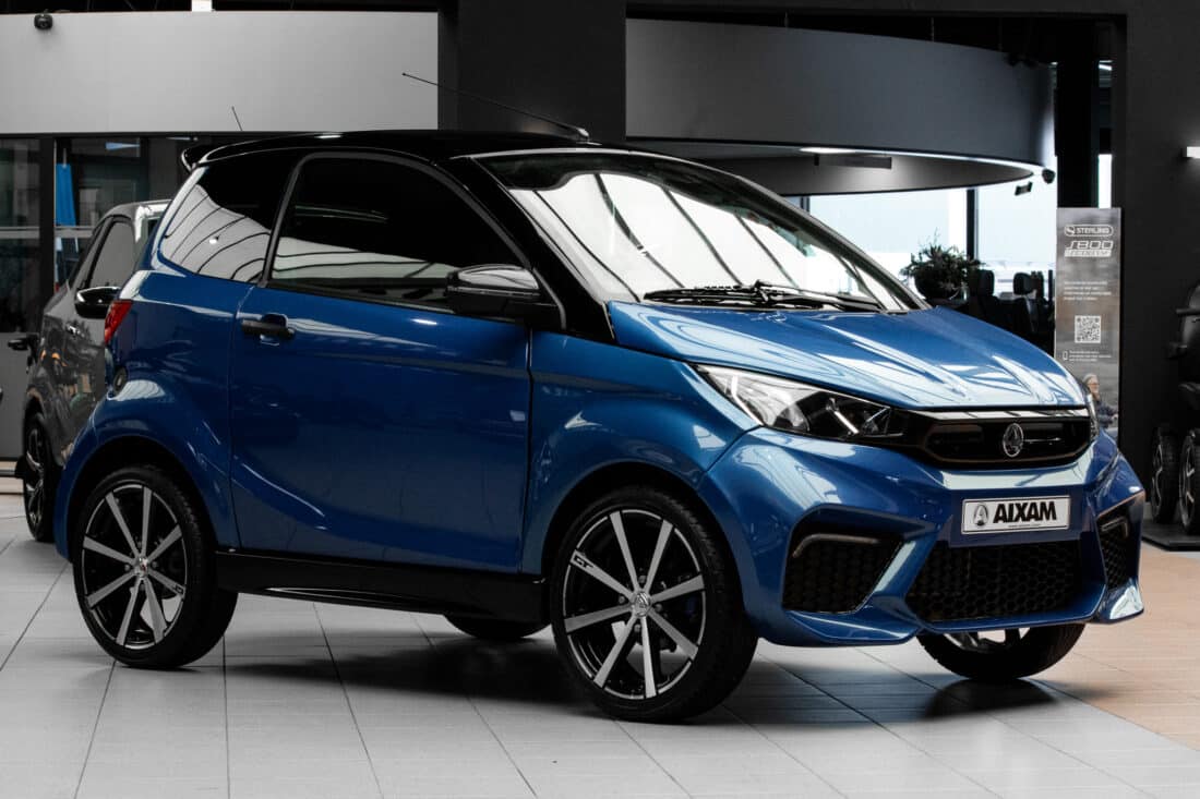 Aixam City Gto Emotion 2022 Brommobiel Occasion Saffierblauw Metallic