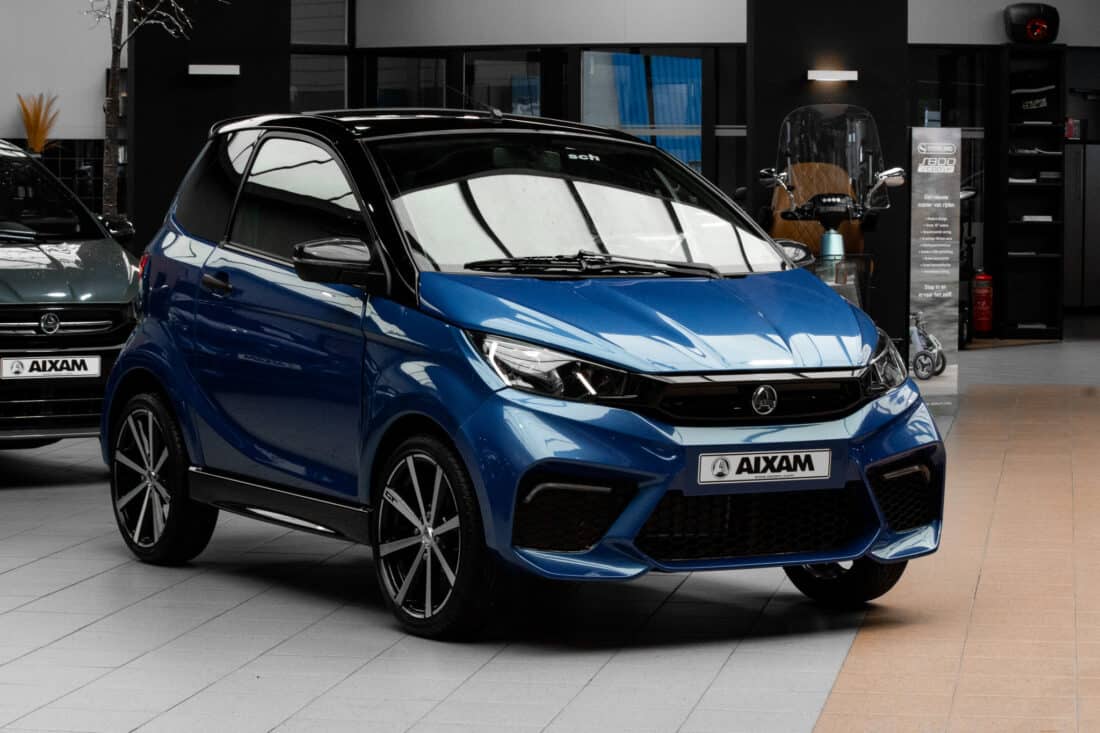 Aixam City Gto Emotion 2022 Brommobiel Occasion Saffierblauw Metallic