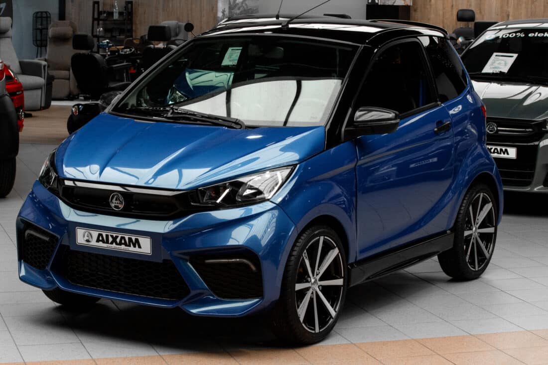 Aixam City Gto Emotion 2022 Brommobiel Occasion Saffierblauw Metallic