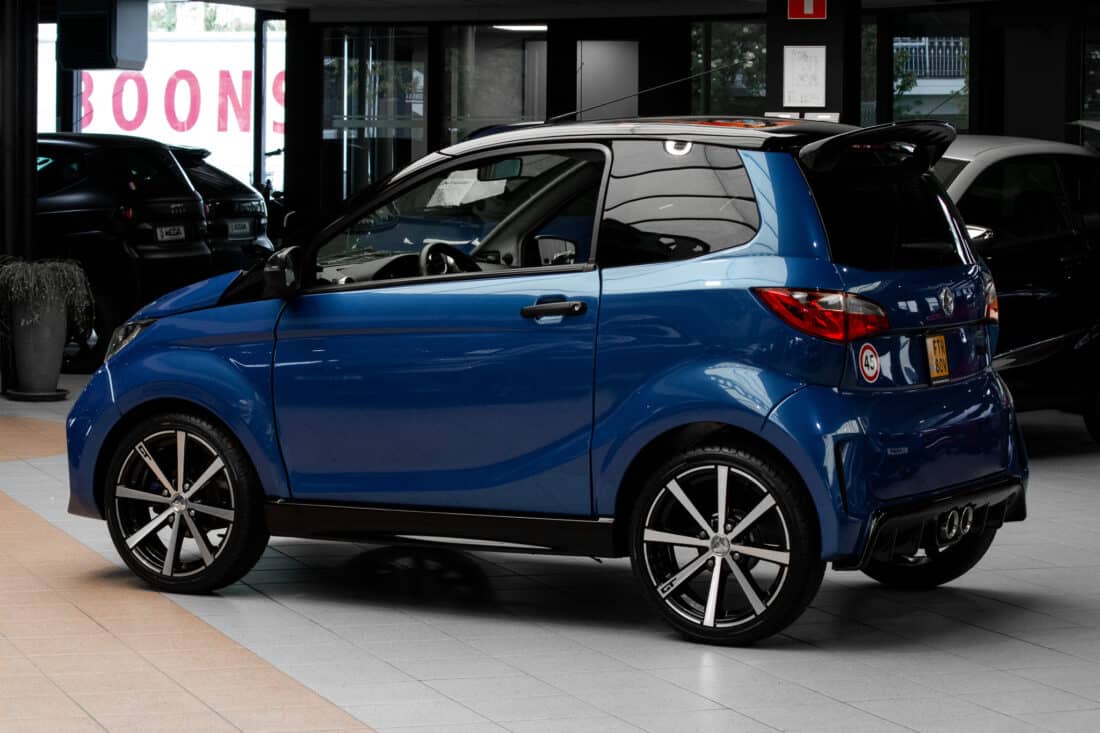 Aixam City Gto Emotion 2022 Brommobiel Occasion Saffierblauw Metallic