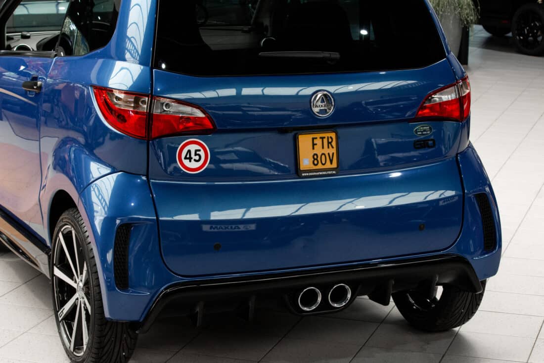 Aixam City Gto Emotion 2022 Brommobiel Occasion Saffierblauw Metallic