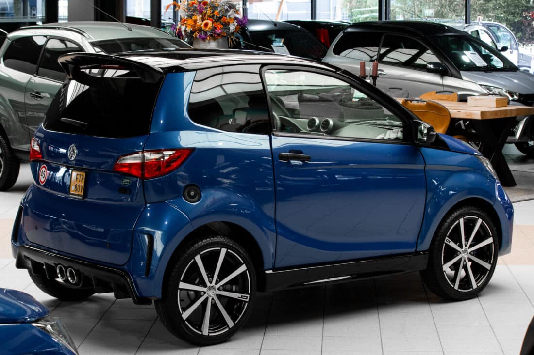 Aixam City Gto Emotion 2022 Brommobiel Occasion Saffierblauw Metallic
