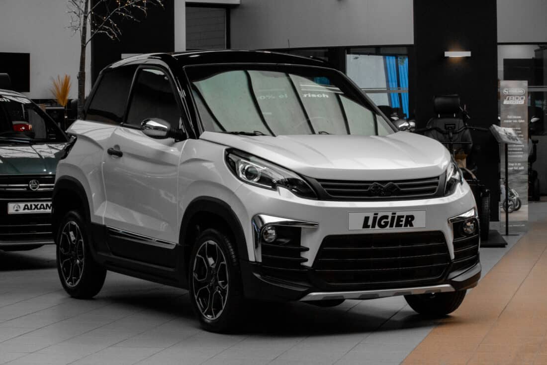 Ligier Js 60 Chic Sun Dci 2021 Brommobiel Occasion Parelmoer Wit Metallic