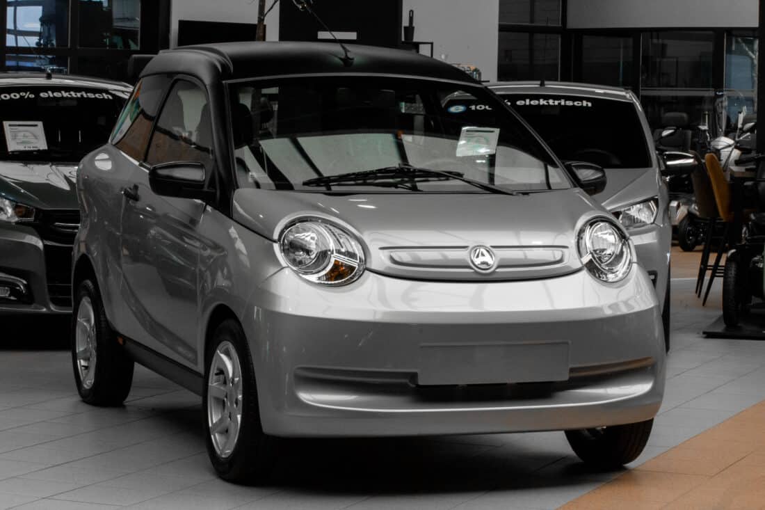 Aixam Minauto Cross 2021 Brommobiel Occasion Zilvergrijs Metallic