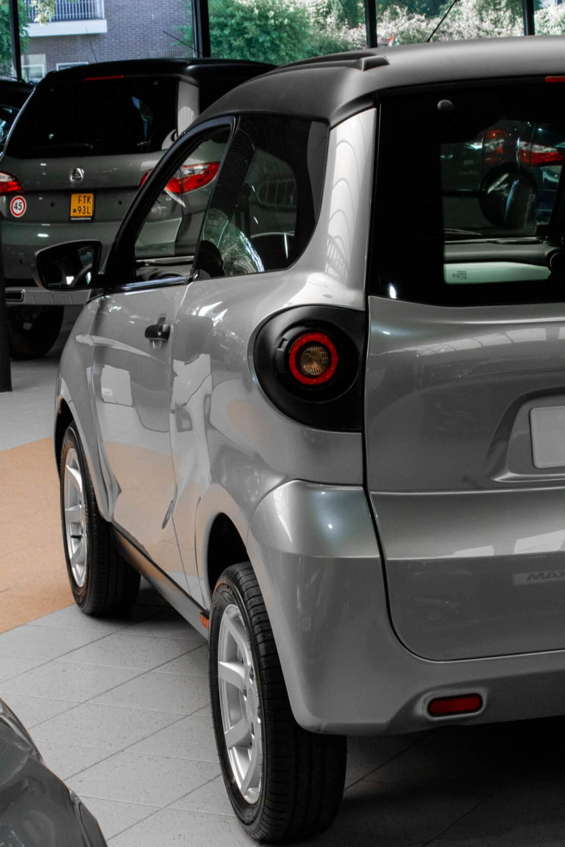 Aixam Minauto Cross 2021 Brommobiel Occasion Zilvergrijs Metallic