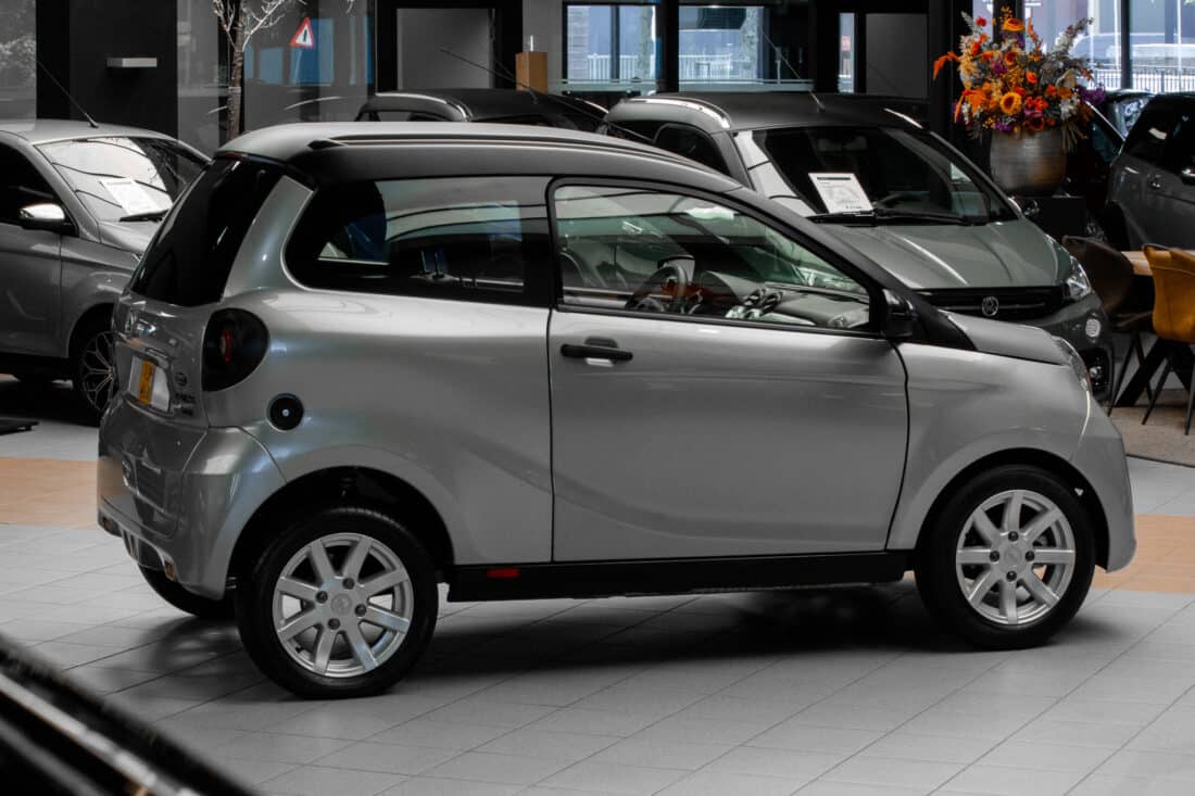 Aixam Minauto Cross 2021 Brommobiel Occasion Zilvergrijs Metallic