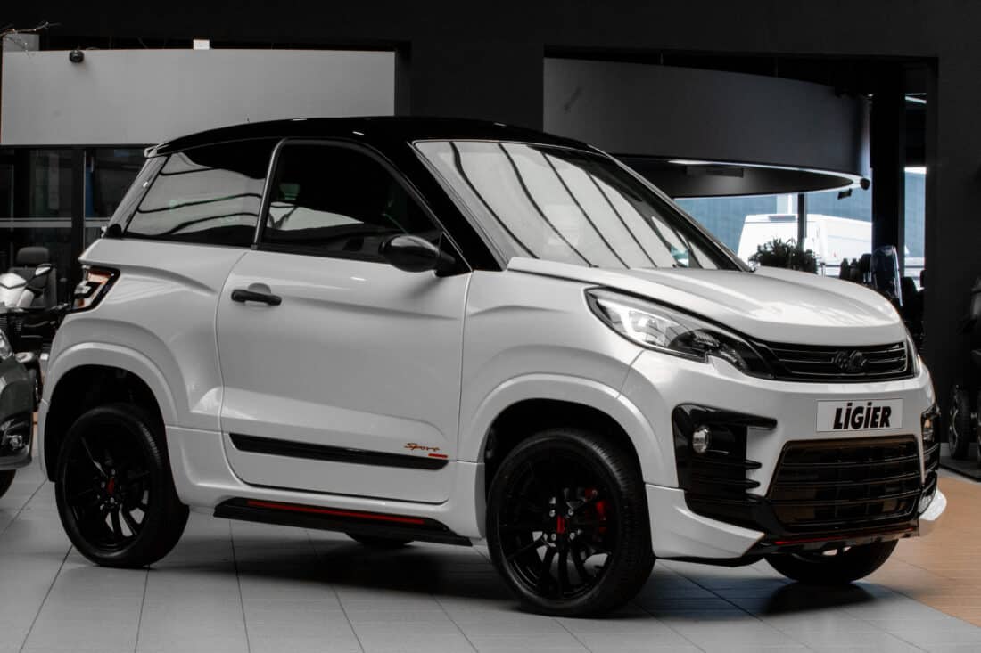 Ligier Js 60 L Sport Sun Dci 2023 Brommobiel Occasion Parelmoer Wit Metallic