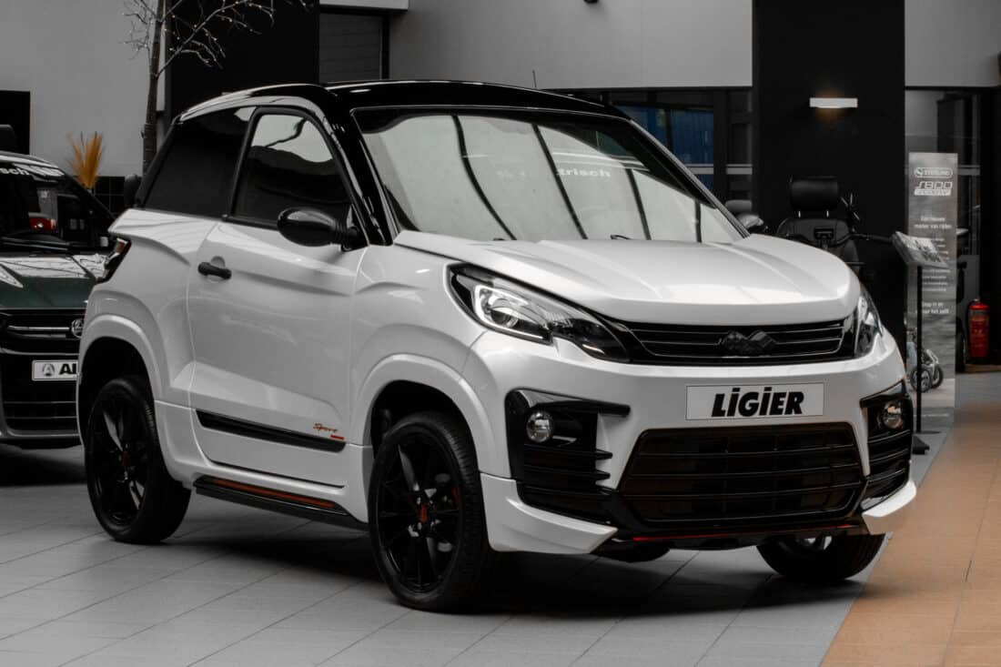 Ligier Js 60 L Sport Sun Dci 2023 Brommobiel Occasion Parelmoer Wit Metallic