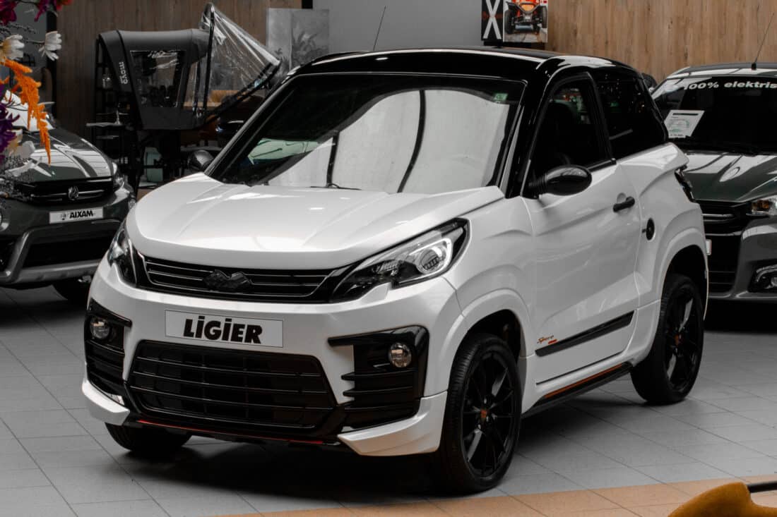 Ligier Js 60 L Sport Sun Dci 2023 Brommobiel Occasion Parelmoer Wit Metallic