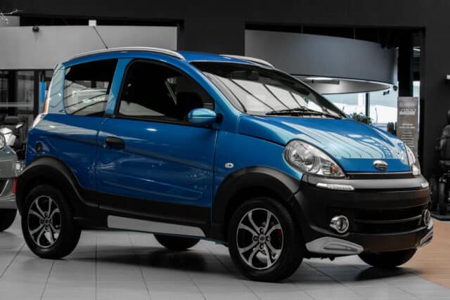 Microcar M Go 2 Highland Dci 2014 Brommobiel Occasion Blauw