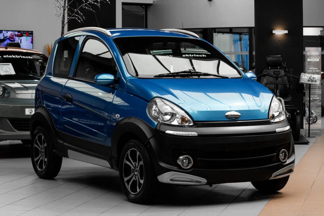 Microcar M Go 2 Highland Dci 2014 Brommobiel Occasion Blauw