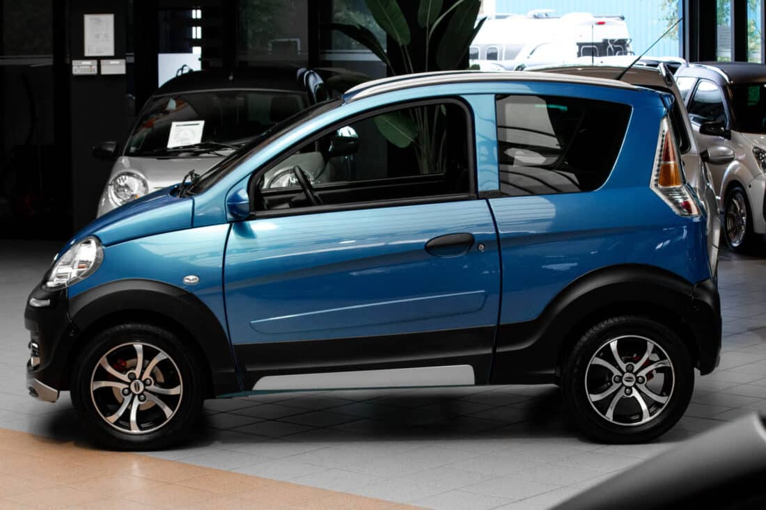 Microcar M Go 2 Highland Dci 2014 Brommobiel Occasion Blauw