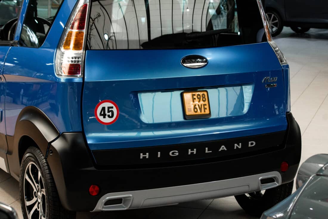 Microcar M Go 2 Highland Dci 2014 Brommobiel Occasion Blauw