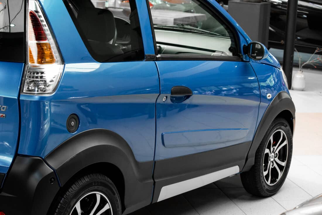 Microcar M Go 2 Highland Dci 2014 Brommobiel Occasion Blauw