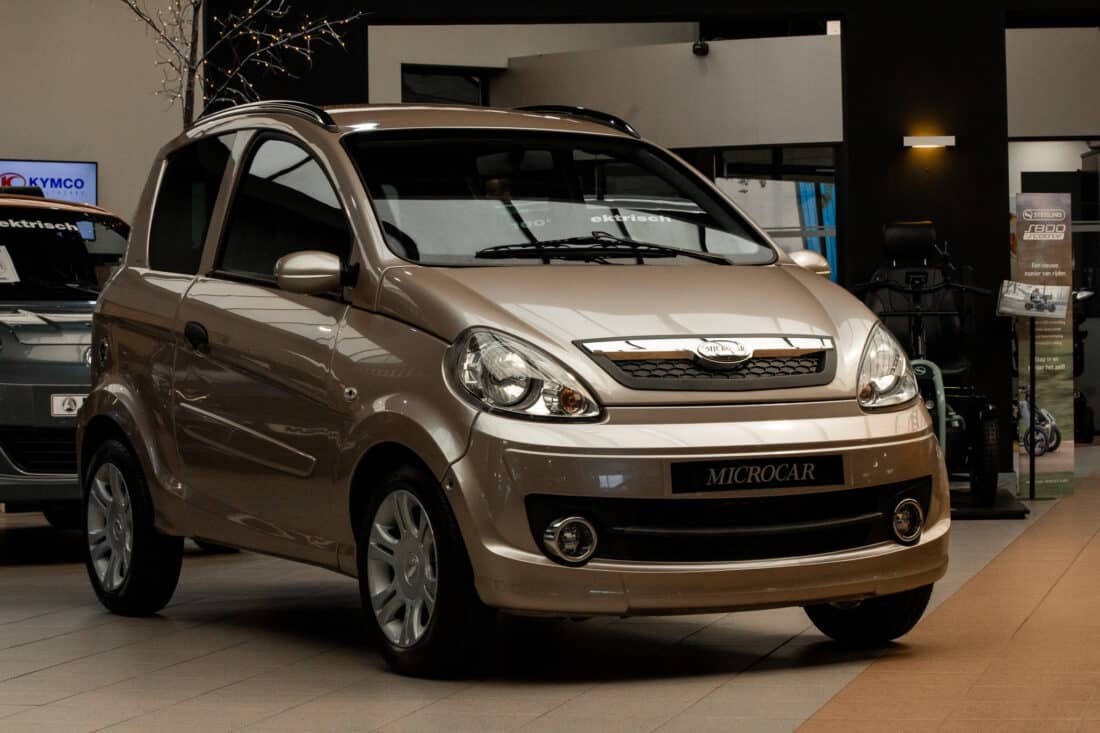 Microcar M Go 2009 Brommobiel Occasion Champagne