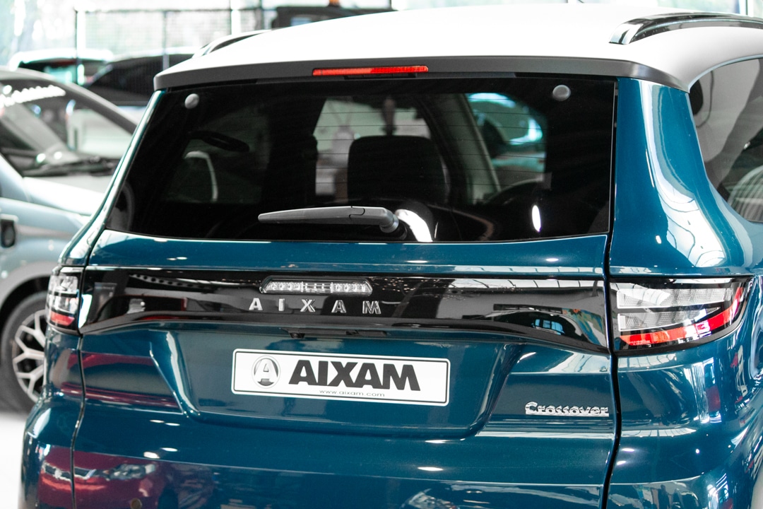 Aixam Crossover Premium Ambition E5 2025 Brommobiel Mallard Blauw