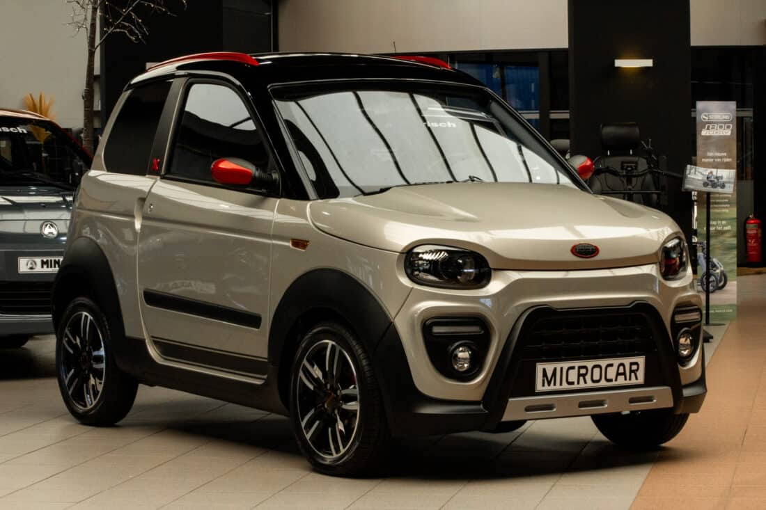 Microcar M Go X 2022 Brommobiel Occasion Beige