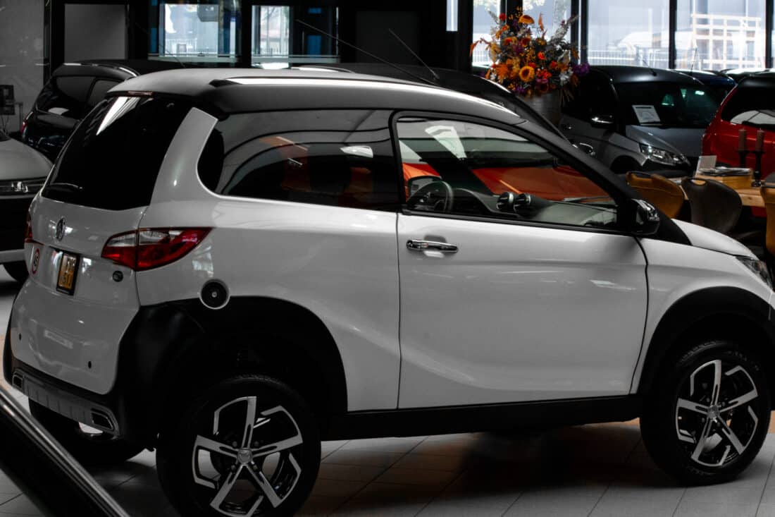 Aixam Crossover Premium Emotion 2020 Brommobiel Occasion Parelmoer Wit Metallic