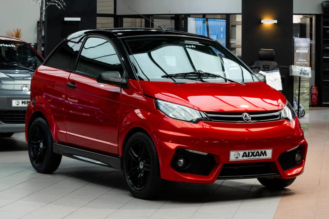 Aixam Coup Gti Vision 2015 Brommobiel Occasion Parelmoer Rood Metallic