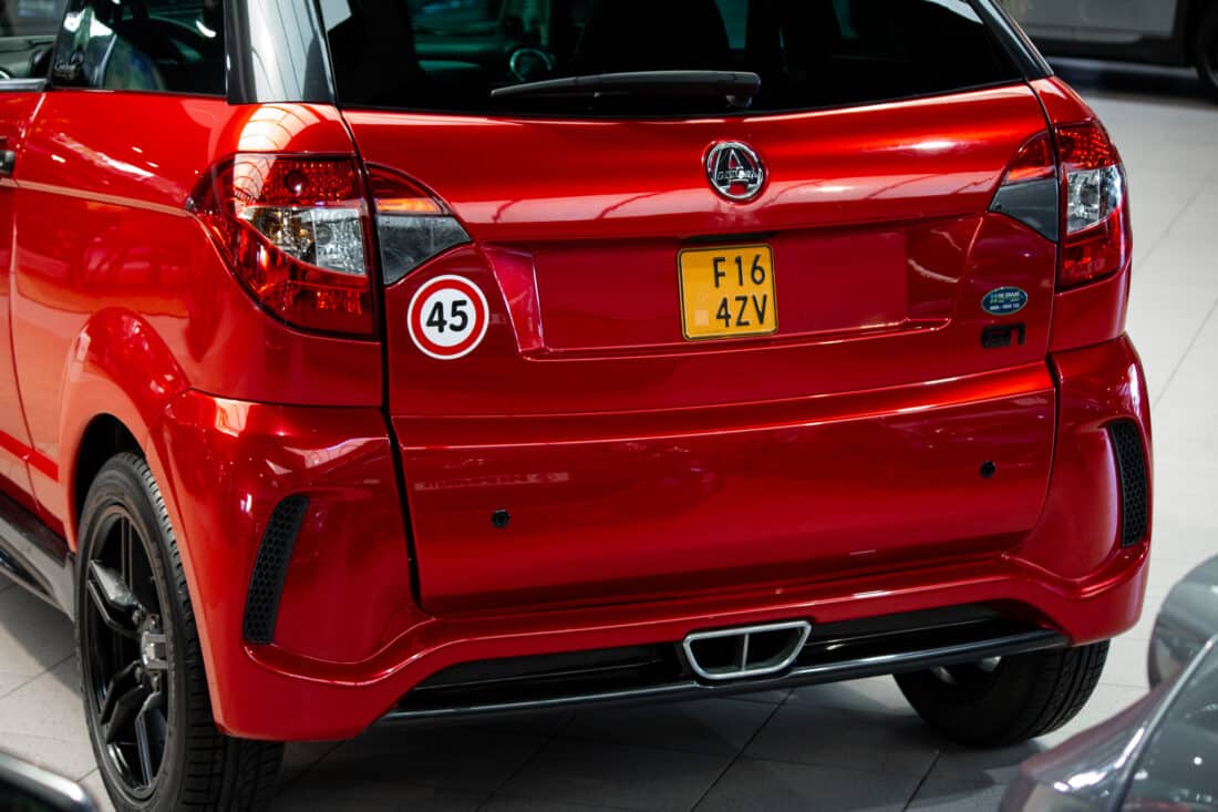 Aixam Coup Gti Vision 2015 Brommobiel Occasion Parelmoer Rood Metallic
