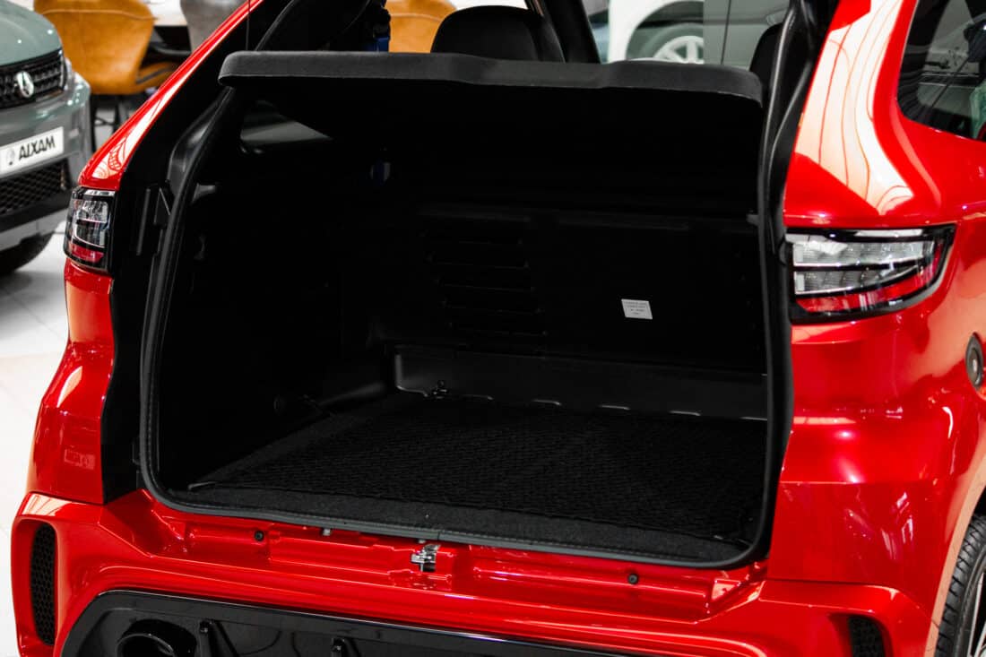 Aixam Crossover Premium Ambition E5 2025 Brommobiel Parelmoerrood Metallic Kopie