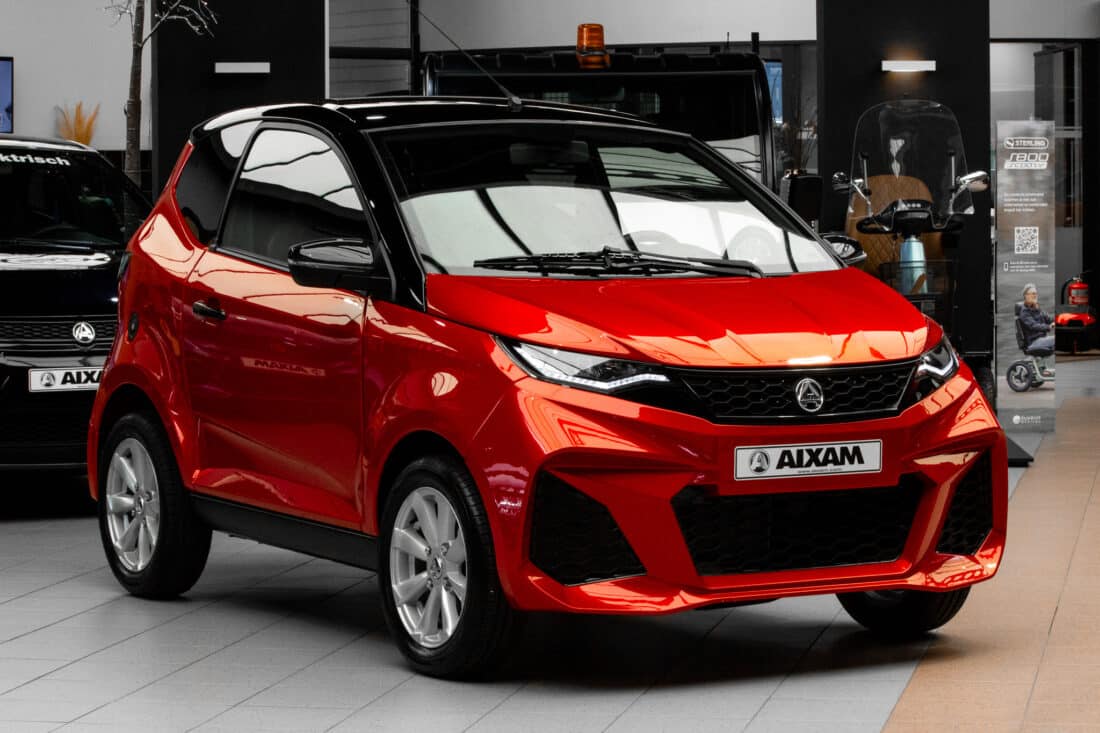 Aixam City Gto Ambition 2024 Brommobiel Occasion Parelmoerrood Metallic