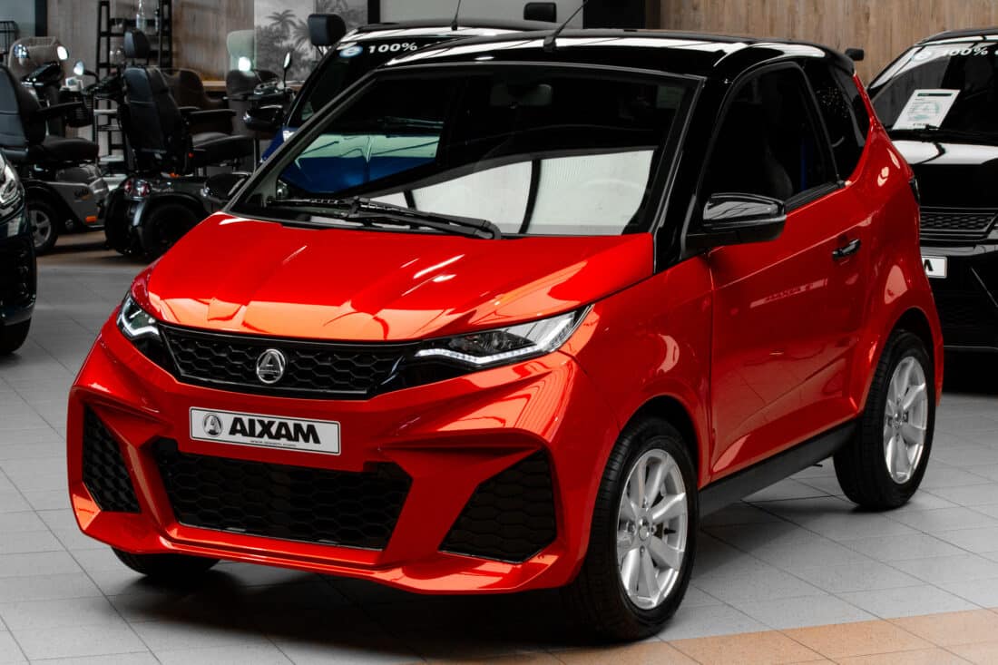 Aixam City Gto Ambition 2024 Brommobiel Occasion Parelmoerrood Metallic