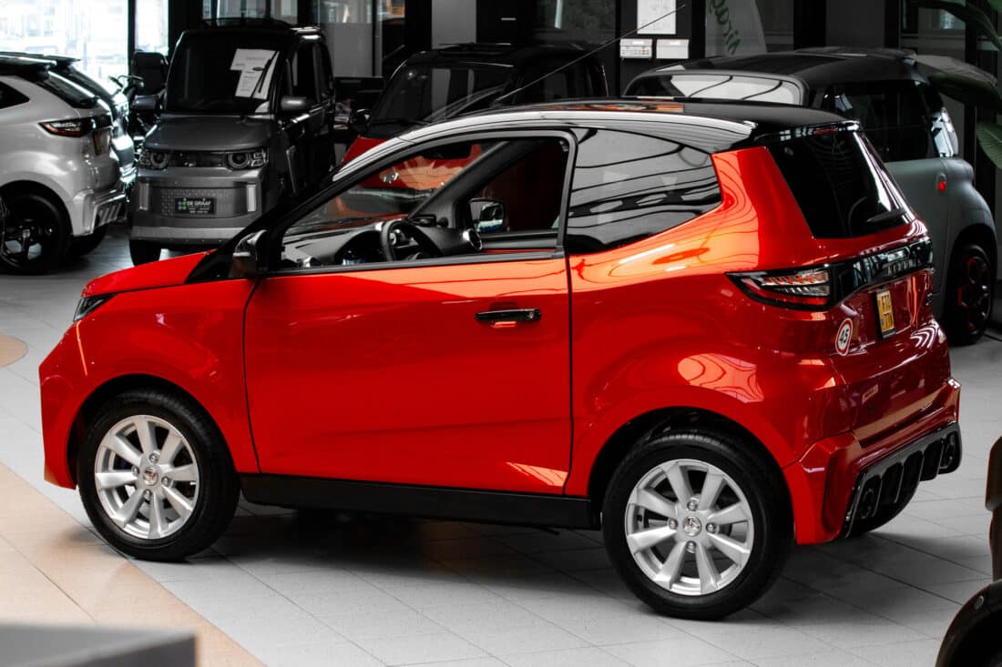Aixam City Gto Ambition 2024 Brommobiel Occasion Parelmoerrood Metallic