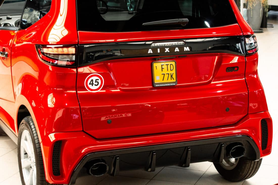 Aixam City Gto Ambition 2024 Brommobiel Occasion Parelmoerrood Metallic