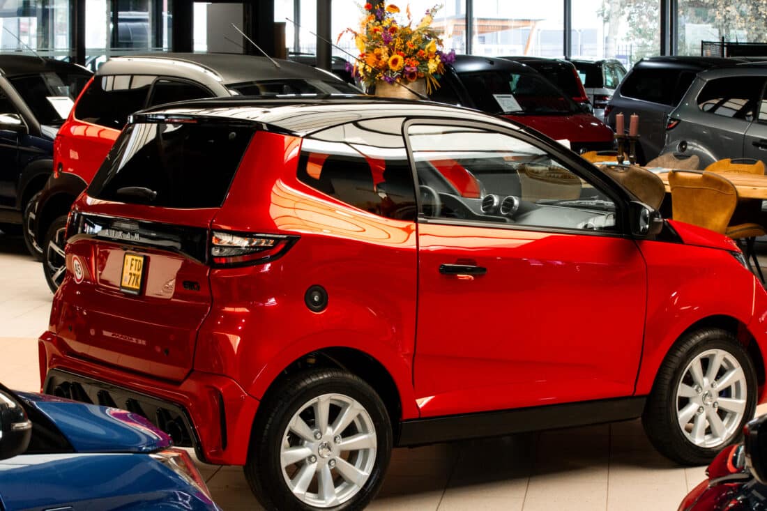 Aixam City Gto Ambition 2024 Brommobiel Occasion Parelmoerrood Metallic