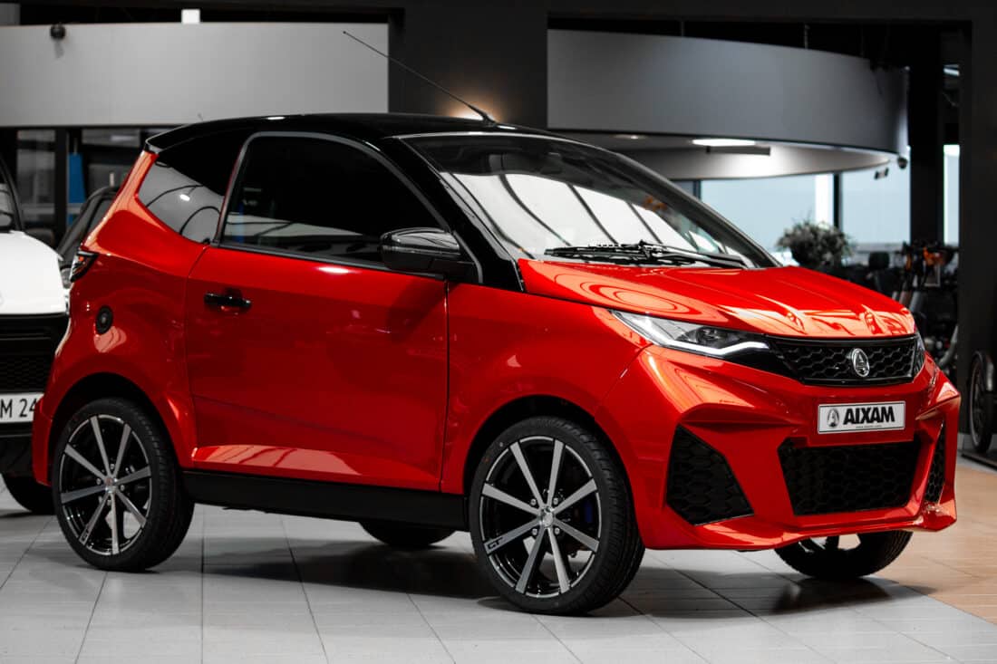 Aixam City Gto Ambition 2024 Brommobiel Occasion Parelmoerrood Metallic