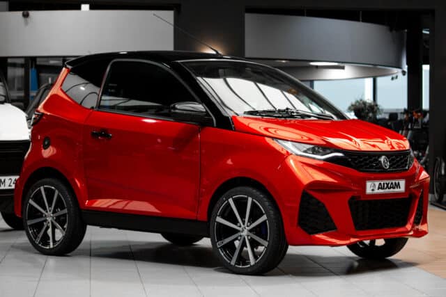 Aixam City Gto Ambition 2024 Brommobiel Occasion Parelmoerrood Metallic