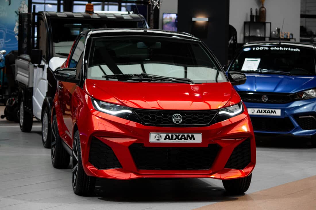 Aixam City Gto Ambition 2024 Brommobiel Occasion Parelmoerrood Metallic