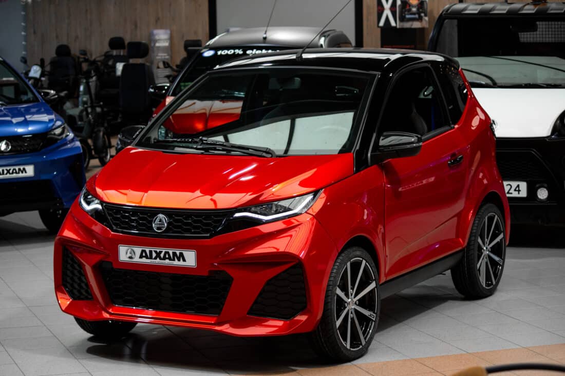 Aixam City Gto Ambition 2024 Brommobiel Occasion Parelmoerrood Metallic