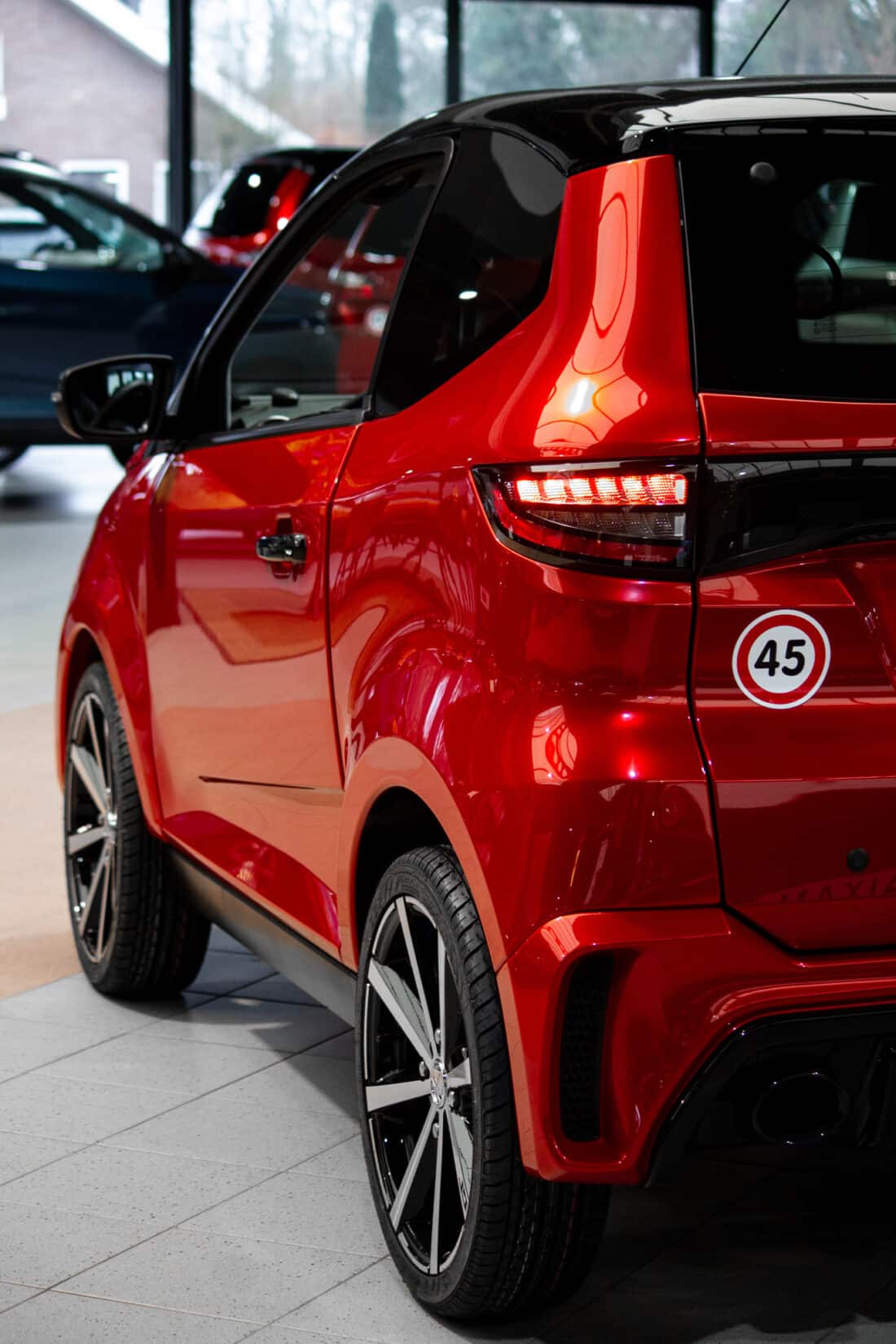 Aixam City Gto Ambition 2024 Brommobiel Occasion Parelmoerrood Metallic