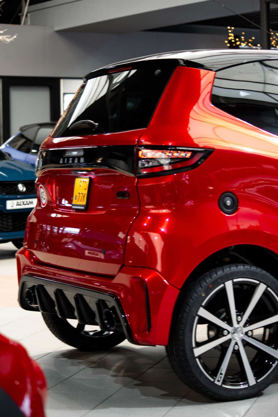 Aixam City Gto Ambition 2024 Brommobiel Occasion Parelmoerrood Metallic